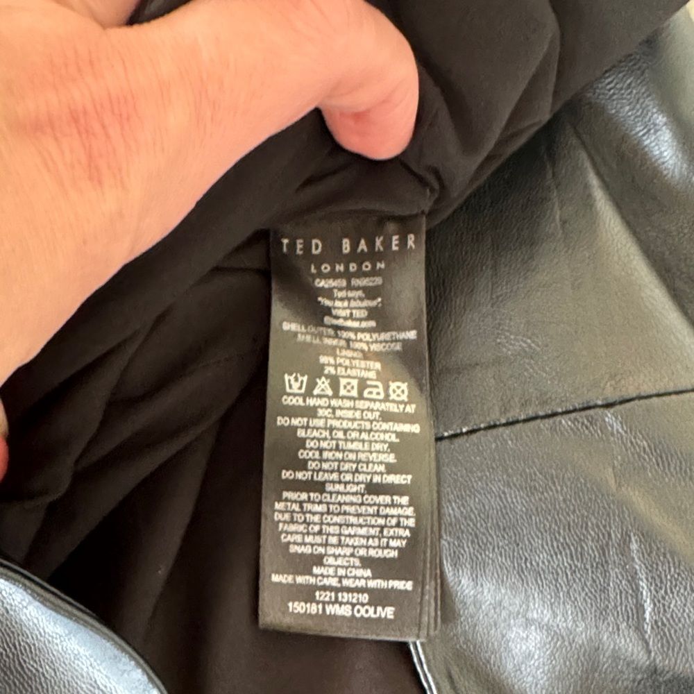 Ted Baker Black Asymmetrical Skirt - Picture 7 of 8